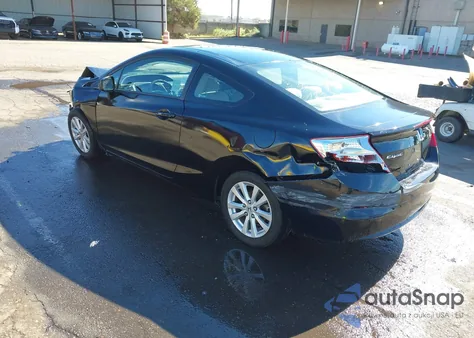 2012 Honda Civic Ex z USA, uszkodzony, nr VIN 2HGFG3B84CH563368